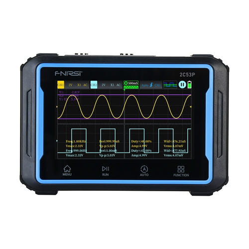 FNIRSI 2C53P - Oscilloscope tactile 3 en 1 50 MHz