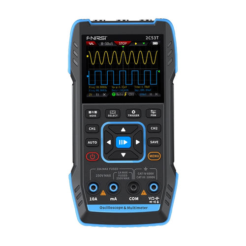 FNIRSI 2C53T - oscilloscope portable 3-en-1 avec multimètre