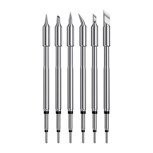 FNIRSI HS-02A - fer à souder 100 W à panne intégrée, 6 pannes et coffret : complet ouvert
