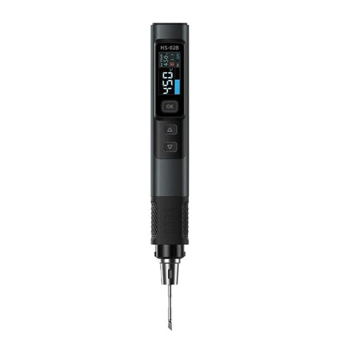 FNIRSI HS-02B - fer à souder 100 W à panne intégrée, 3 pannes et coffret - visuel 1