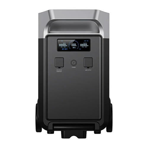 FOSSIBOT FB3840 - batterie additionnelle 3840 Wh pour station F3600 Pro : façade écran LCD