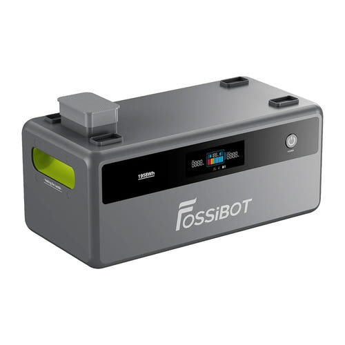 FOSSIBOT FBP1200-B - batterie additionnelle 1958 Wh IP65, verte : empilage sur station