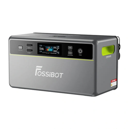 FOSSIBOT FBP1200 - Station électrique portable tout-en-un 1958 Wh, verte