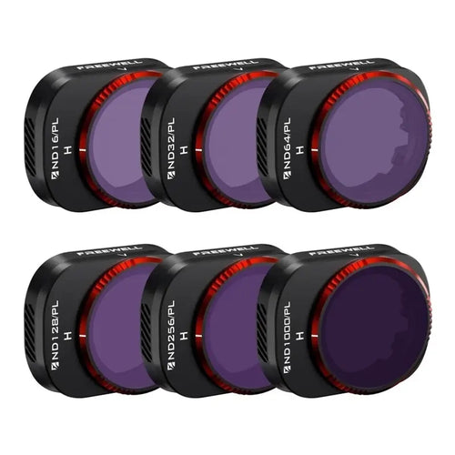 Freewell Bright Day - Kit de 6 filtres ND/PL pour DJI Mini 4 Pro