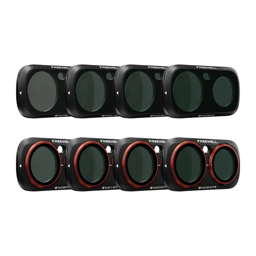 Freewell FW-LNUB-ALD - Kit All Day de 8 filtres ND et ND/PL pour Insta360 Luna Ultra - visuel 1