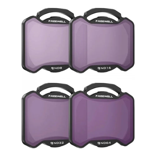 Freewell - Kit 4 filtres ND pour DJI Avata 2 (ND8/16/32/64)