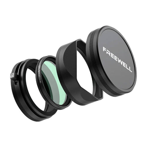 Freewell - Kit filtre hybride et pare-soleil pour Fujifilm X100 (noir)