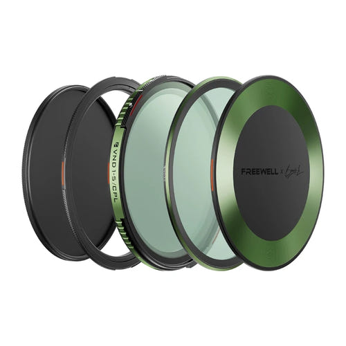 Freewell Kit filtres VND/CPL Brandon Li 95 mm - Cine Kit, ND32 en verre trempé - visuel 1
