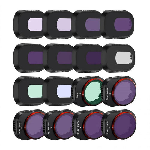 Freewell Mega Kit - 16 filtres pour DJI Mini 4 Pro : coffret 16 filtres DJI mini 4 Pro