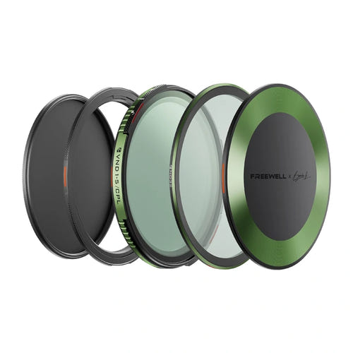 Freewell Set filtres VND/CPL Brandon Li 82 mm - polariseur et ND32 inclus - visuel 1