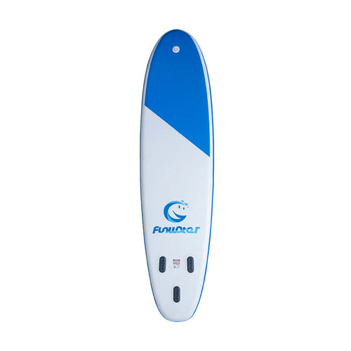 FunWater SUPFW01A - Paddle gonflable 3,35 m, bleu : planche SUP supfw01a sur le lac