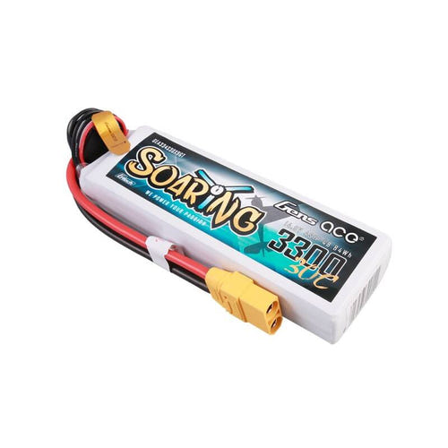 Gens ace G-Tech Soaring 3300 mAh 14,8 V 30C - batterie LiPo 4S (XT90) : 3 300 mAh 4S connecteur XT90