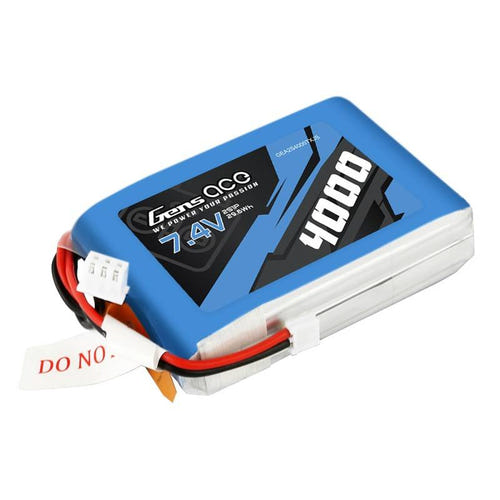 Gens ace - Batterie LiPo 4000 mAh 7,4 V pour radiocommandes : connecteur ehr JST