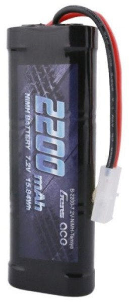 Gens ace - Batterie NiMH 7,2 V 2200 mAh prise Tamiya (vue 2)
