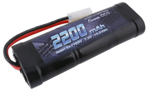 Gens ace - Batterie NiMH 7,2 V 2200 mAh prise Tamiya (vue 3)
