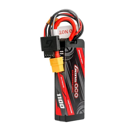 Gens ace G-Tech 1100 mAh 11,1 V 3S 60C - batterie LiPo boîtier rigide XT60 : 1 100 mAh boîtier rigide
