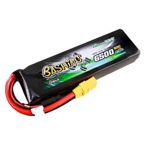 Gens ace G-Tech 6500 mAh 11,1 V 3S - batterie LiPo Bashing 60C XT90 : 6 500 mAh 3S Bashing