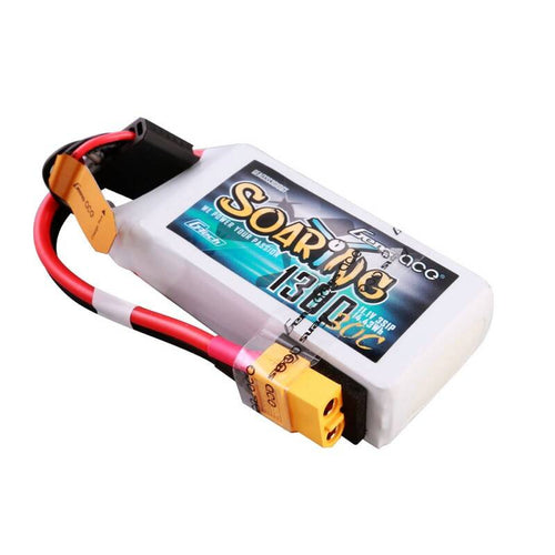 Gens ace G-Tech Soaring 1300 mAh 11,1 V 3S - batterie LiPo 30C XT60 (vue 1)