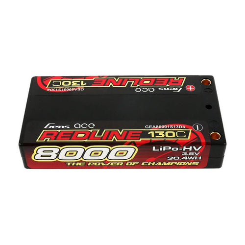 Gens ace Redline 8000 mAh 3,8 V 1S 130C - batterie LiPo haute décharge - visuel 1