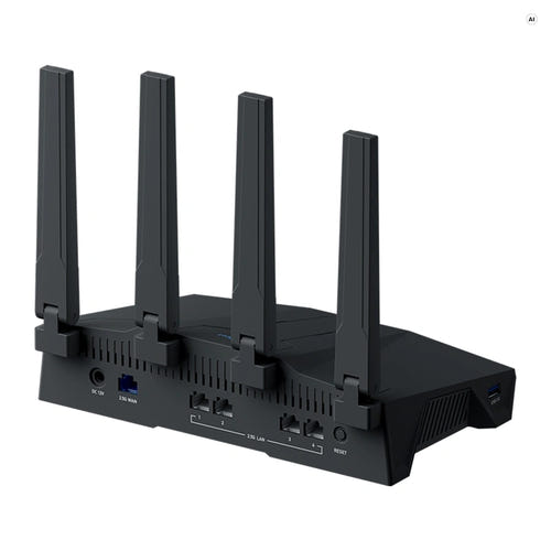 GL.iNet GL-BE6500 - Routeur Wi-Fi 7 multi-gigabit avec VPN : antennes pliables