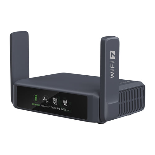 GL.iNet Slate 7 GL-BE3600 - Routeur de voyage Wi-Fi 7 à écran tactile - visuel 1