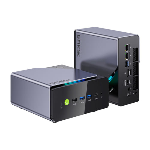 GMKtec K12 - Mini PC Ryzen 7 H255, 32 Go DDR5 et SSD 1 To : éclairage RVB