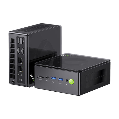 GMKtec K8 Plus - Mini PC Ryzen 7 8845HS, 32 Go DDR5 et SSD 1 To : profil boîtier