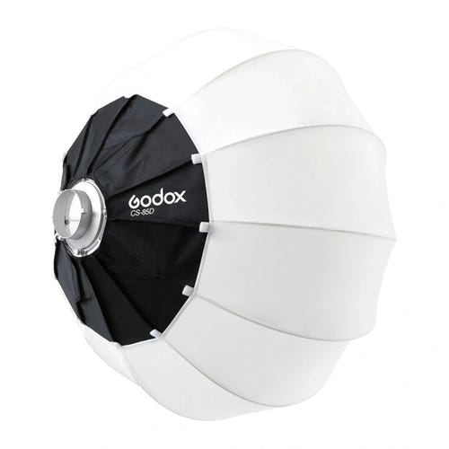 GODOX CS-85D - Softbox sphérique pour flash studio : sur pied