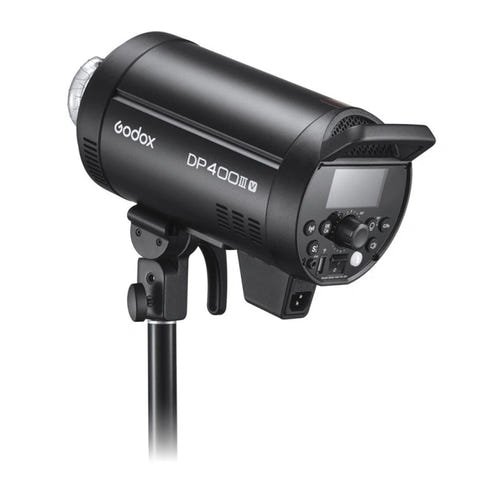 GODOX DP400III-V - Flash de studio 400 Ws monture Bowens : dp400iiiv panneau contrôle arrière