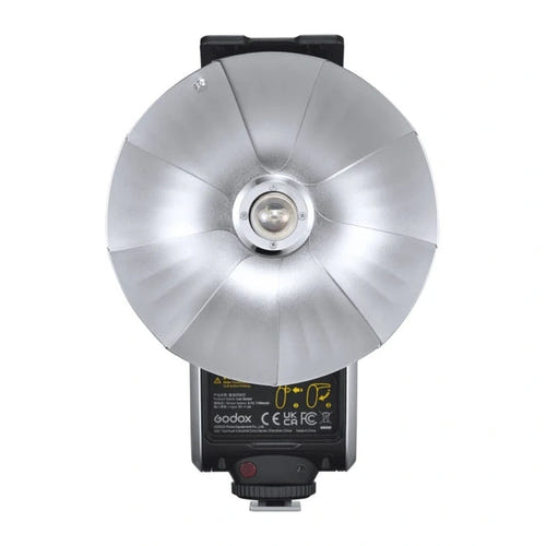 GODOX LUX Senior - flash pliable au design rétro : réflecteur déployé