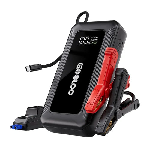 Gooloo G7 - Démarreur de batterie 44,4 Wh et batterie externe : sortie USB-C 45 W du G7