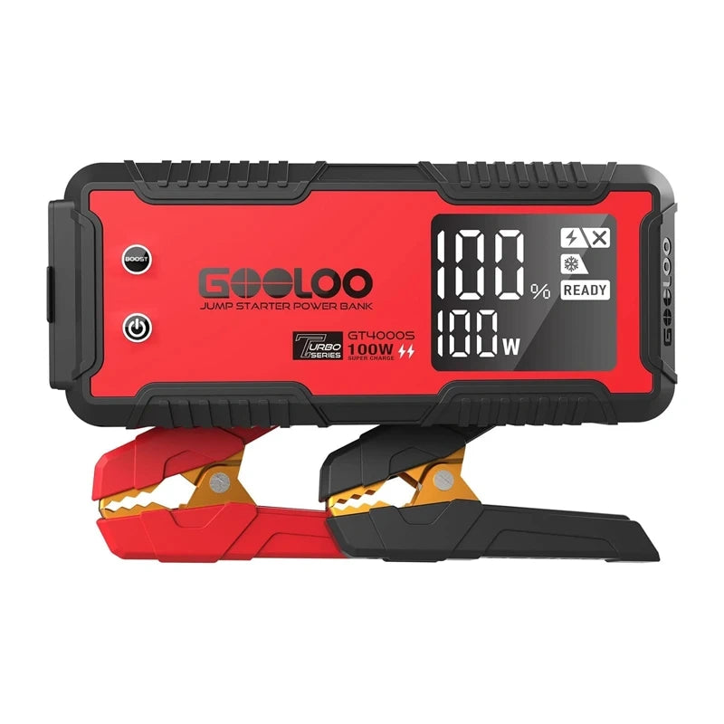 Gooloo GT4000S - Démarreur de batterie 12 V, 4000 A et 74 Wh - visuel 1