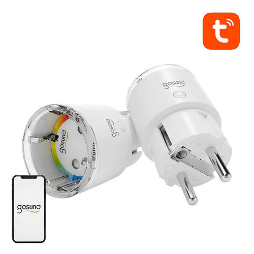 Gosund EP2 - Lot de 2 prises connectées Wi-Fi 10 A