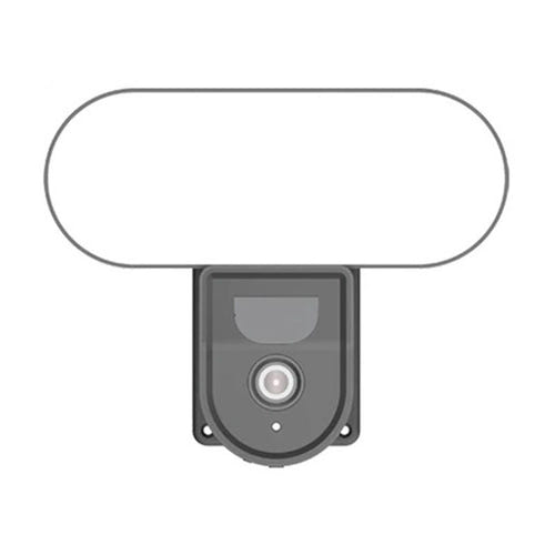 Gosund IPC3 - caméra extérieure Wi-Fi avec projecteur IP65 : face