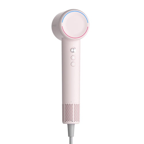 Gosund SuperWind HD21 - Sèche-cheveux ionique avec anneau soin (rose) : profil