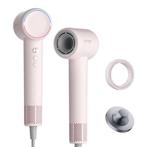 Gosund SuperWind HD21 - Sèche-cheveux ionique avec anneau soin (rose) - visuel 1