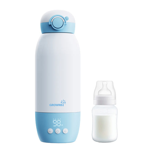 Grownsy T6 - Chauffe-lait portable sur batterie, 600 ml : nomade batterie intégrée