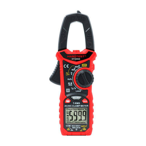 Habotest HT206D - Pince ampèremétrique True RMS (NCV, température)