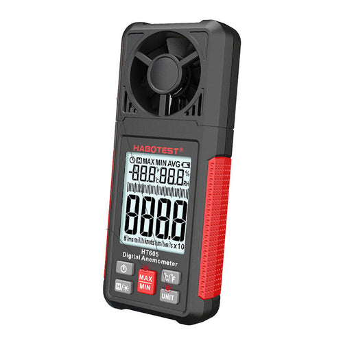 Habotest HT605 - anémomètre numérique à hélice 8 pales (vue 1)