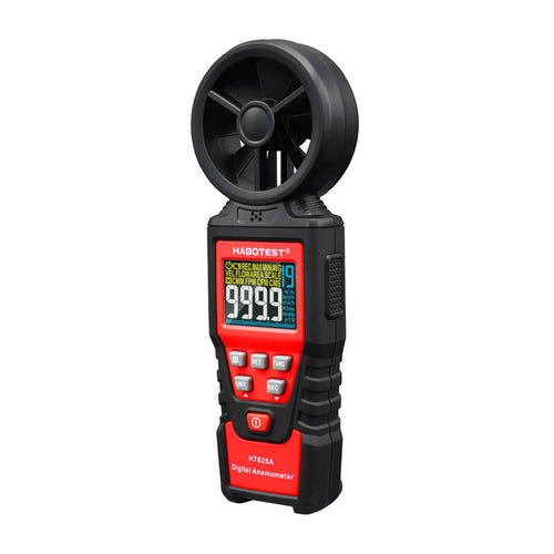 Habotest HT625A - anémomètre numérique à écran couleur : rotor 8 pales