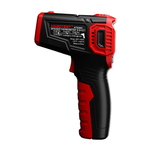 Habotest HT650B - thermomètre infrarouge sans contact à écran couleur (vue 2)