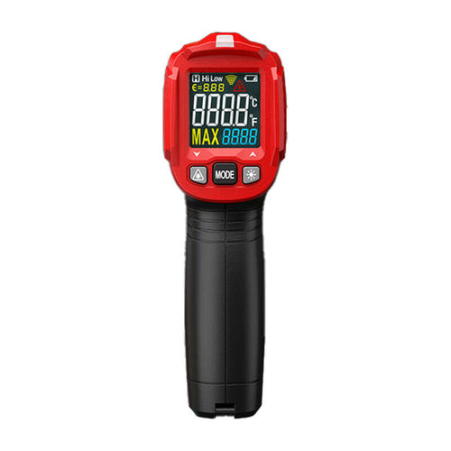 Habotest HT650B - thermomètre infrarouge sans contact à écran couleur : visée laser