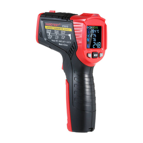 Habotest HT651D - pyromètre laser infrarouge avec mesure d'humidité