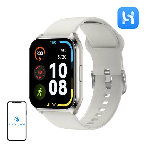 Haylou LS02 Pro - Montre connectée 1,85 pouce IP68 (argent) - visuel 1