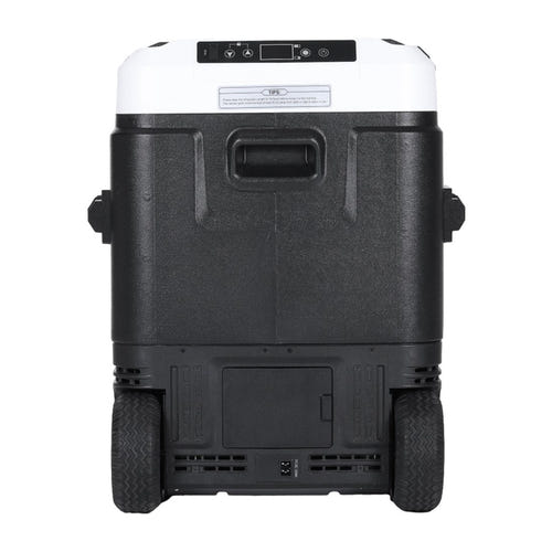 Hcalory P60M+ - Réfrigérateur de voiture 60 L à compresseur LG et deux zones indépendantes : portes