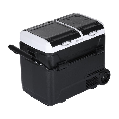 Hcalory P60M+ - Réfrigérateur de voiture 60 L à compresseur LG et deux zones indépendantes - visuel 1