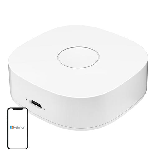 Heiman WS2GW-R - Passerelle domotique Wi-Fi 2,4 GHz et radio 433 ou 868 MHz