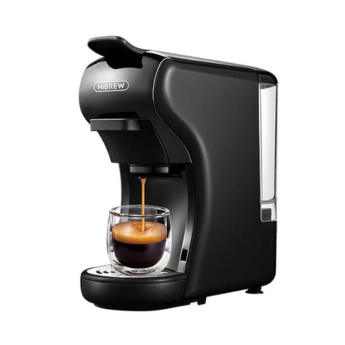 HiBREW H1A - Machine à café 3-en-1 à capsules, 19 bars (1450 W)