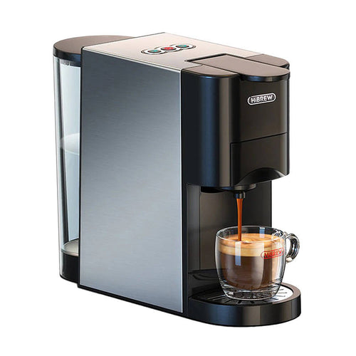 HiBREW H3A - Machine à café à capsules 4-en-1, 19 bars et 1450 W