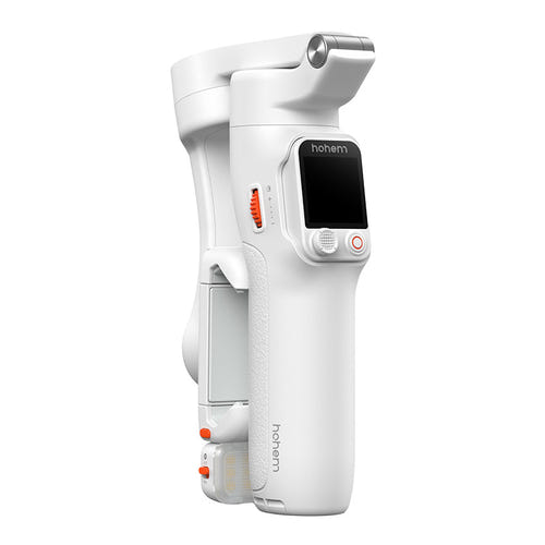 HOHEM iSteady V3 Ultra blanc - Stabilisateur pour smartphone avec écran tactile détachable : télécommande tactile